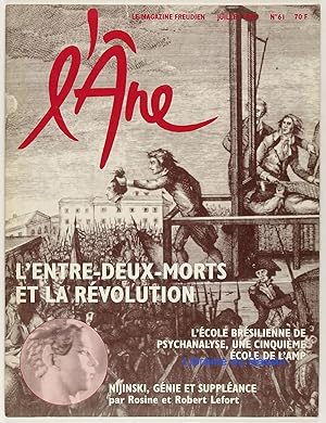 L'âne Le magazine freudien n°61 L'entre-deux-morts et la révolution