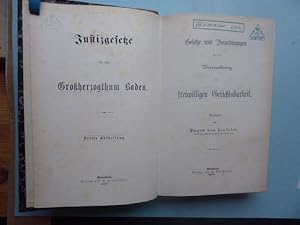 Gesetze und Verordnungen über die Verwaltung der freiwilligen Gerichtsbarkeit. Justizgesetze für ...