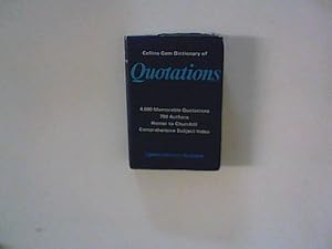 Collins Gem Dictionary of Quotations