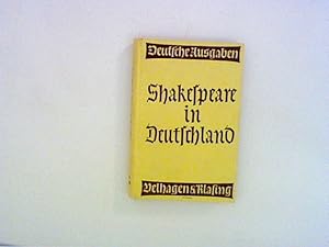 Image du vendeur pour Shakespeare in Deutschland. Deutsche Ausgaben, Bd. 265 mis en vente par ANTIQUARIAT FRDEBUCH Inh.Michael Simon