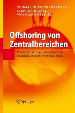 Bild des Verkufers fr Offshoring von Zentralbereichen zum Verkauf von Antiquariat Bookfarm