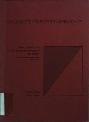 Immagine del venditore per Evaluation von Lehr- und Lernprozessen im Sport: eine Dokumentationsstudie 1960-1978. venduto da books4less (Versandantiquariat Petra Gros GmbH & Co. KG)