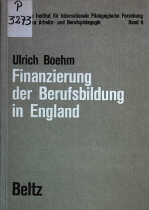 Seller image for Finanzierung der Berufsbildung in England. for sale by books4less (Versandantiquariat Petra Gros GmbH & Co. KG)
