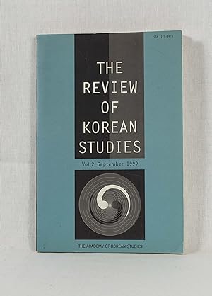 Seller image for The Review of Korean Studies, Vol. 2 / September 1999. for sale by Versandantiquariat Waffel-Schrder
