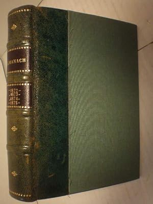 Seller image for Almanach de la Republique pour 1872, 1873,1874, 1875 for sale by Librera Antonio Azorn