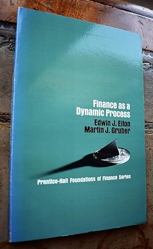 Imagen del vendedor de Finance as a Dynamic Process a la venta por Dodman Books