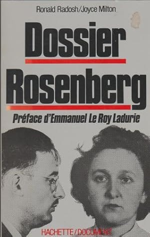 Seller image for Dossier Rosenberg for sale by Livres Norrois