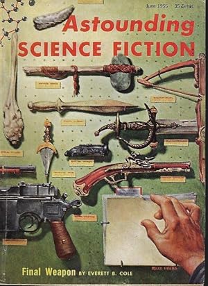 Image du vendeur pour ASTOUNDING Science Fiction: June 1955 ("The Long Way Home") mis en vente par Books from the Crypt