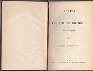 Synopsis of the Books of the Bible [in five volumes]