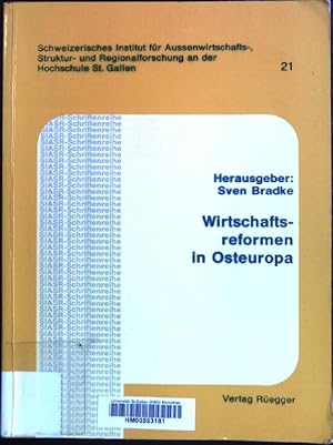 Bild des Verkufers fr Wirtschaftsreformen in Osteuropa. SIASR-Schriftenreihe ; 21 zum Verkauf von books4less (Versandantiquariat Petra Gros GmbH & Co. KG)