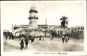 Bild des Verkufers fr Ansichtskarte / Postkarte Djibouti Dschibuti, Mosque Hamoudi, Moschee zum Verkauf von akpool GmbH