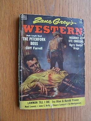 Image du vendeur pour Zane Grey's Western August 1953 Vol. 7 No. 6 mis en vente par Scene of the Crime, ABAC, IOBA