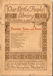 Imagen del vendedor de Patriotic Verse and Story a la venta por Reflection Publications