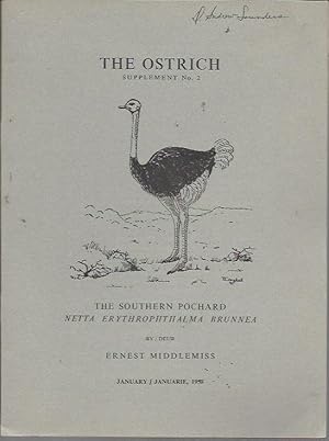 The Ostrich, Supplement, No. 2: The Southern Pochard Netta Erythrophthalma Brunnea (African Wildf...