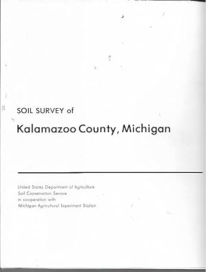 Soil Survey of Kalamazoon County, Michigan