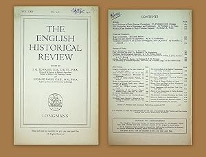 Bild des Verkufers fr The English historical review Vol. LXV No. 256 July, 1950 zum Verkauf von ANTIQUARIAT.WIEN Fine Books & Prints
