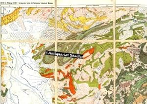 Geologische Karte des Osterach-Gebietes.