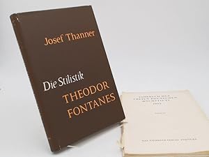 Bild des Verkufers fr 1 Buch 1 Zugabe: Die Stilistik Theodor Fontanes. Untersuchung zur Erhellung des Begriffes "Realismus" in der Literatur. [Studies in German Literature, Volume IX] Zugabe: Jahrbuch des Freien Deutschen Hochstifts 1965. Sonderdruck (H. Nrnberger, 78 S., M. Niemeyer). zum Verkauf von Antiquariat Kelifer