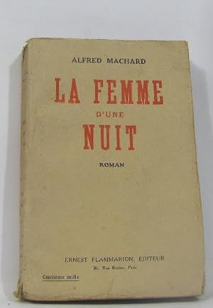 Seller image for La femme d'une nuit for sale by crealivres