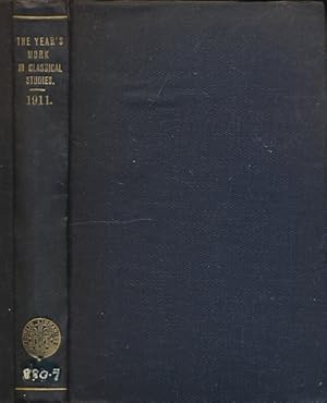 Seller image for The Year's Work in Classical Studies. 1911 for sale by Barter Books Ltd