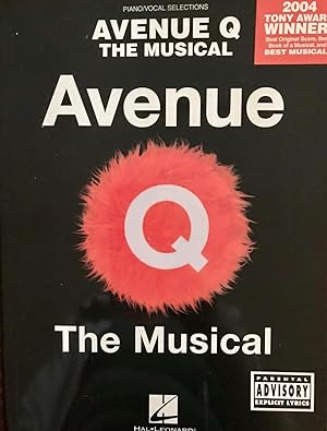 Bild des Verkufers fr Avenue Q - The Musical (Piano/Vocal arrangement) zum Verkauf von Epilonian Books