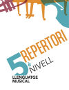 Bild des Verkufers fr Llenguatge musical. 5 nivell. Repertori zum Verkauf von AG Library