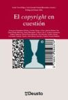 Imagen del vendedor de El copyright en cuestin a la venta por AG Library