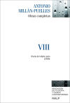 Image du vendeur pour Milln-Puelles. VIII. Obras completas mis en vente par AG Library