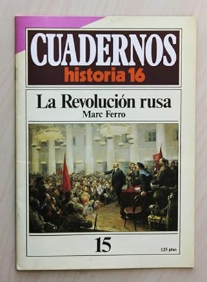 CUADERNOS HISTORIA 16, num 15. LA REVOLUCIÓN RUSA