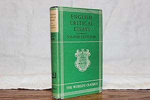 Bild des Verkufers fr English Critical Essays (Sixteenth, Seventeenth and Eighteenth Centuries) (The World's Classics #249) zum Verkauf von ShiroBooks