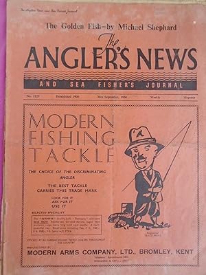 THE ANGLER'S NEWS AND SEA FISHER'S JOURNAL