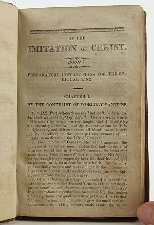 OF THE IMITATION OF CHRIST; In Three Books: Payne, John