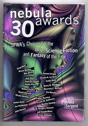 Imagen del vendedor de Nebula Awards 30 by Pamela Sargent (Editor) First Edition Signed a la venta por Heartwood Books and Art