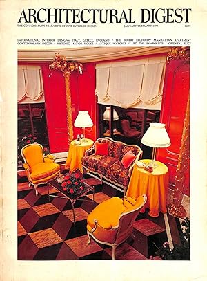 Architectural Digest January/ February 1975