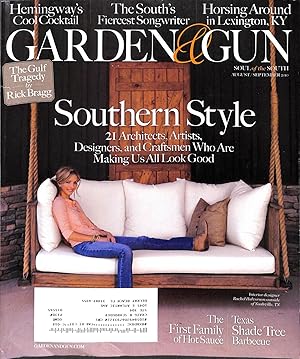 Garden & Gun Magazine: Southern Style August/September 2010