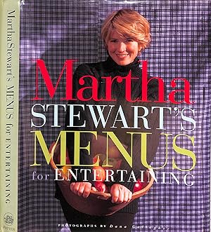 Imagen del vendedor de Martha Stewart's Menus For Entertaining a la venta por The Cary Collection