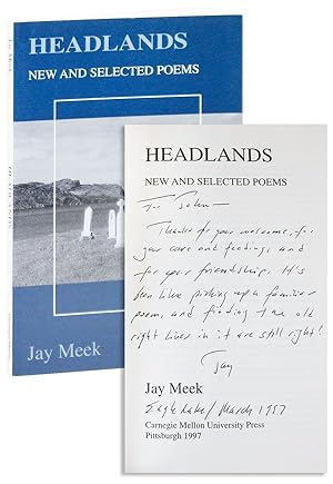 Seller image for Headlands: New and Selected Poems [Inscribed & Signed] for sale by Lorne Bair Rare Books, ABAA