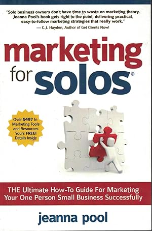 Imagen del vendedor de Marketing For Solos a la venta por Ye Old Bookworm