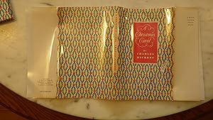 Seller image for A Christmas Carol in Red, Green & White Dustjacket, all in the original words of the author, but some passages have been abbreviated. Red & White ILLUSTRATIONS simple etchings BY DONALD MCKAY, for sale by Bluff Park Rare Books