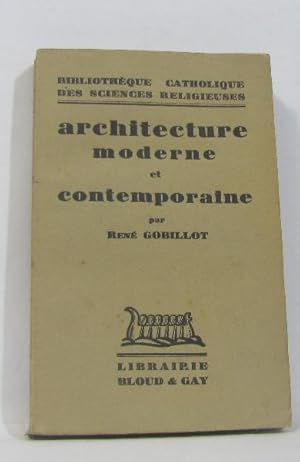 Architecte moderne et contemporaine