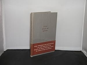 Seller image for Type Principles and Applications : The House Style of Balding & Mansell, Printers, with some photographs taken at their plant for sale by Provan Books