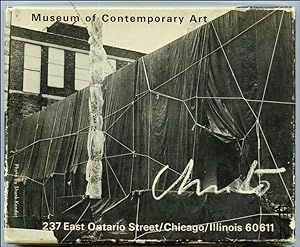 CHRISTO. Wrapped Museum of Contemporary Art and Wrapped Floor and Stairway. Chicago, 1968-69.