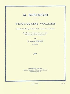 Immagine del venditore per 24 vocalises sans armure et changement de tons pour trompette venduto da AHA-BUCH GmbH