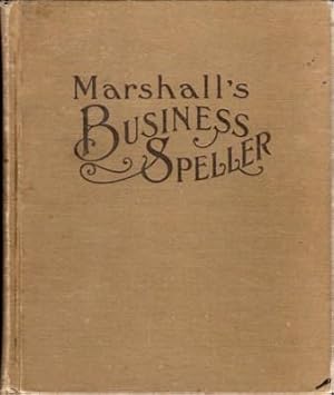 Marshall's BUSINESS SPELLER and Technical Word Book