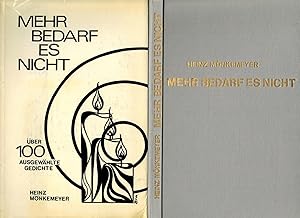 Immagine del venditore per Mehr bedarf es nicht venduto da Paderbuch e.Kfm. Inh. Ralf R. Eichmann