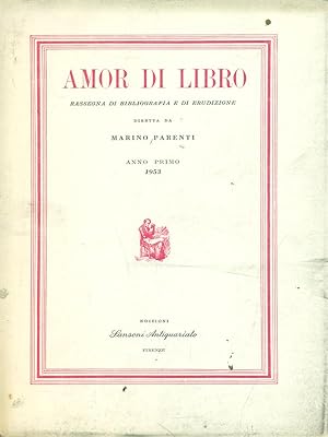 Amor di Libro Anno primo 1953