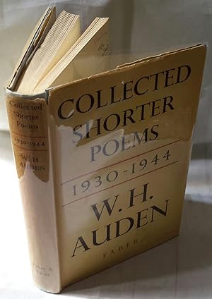 Seller image for Collected Shorter Poems 1930-1944. for sale by Addyman Books
