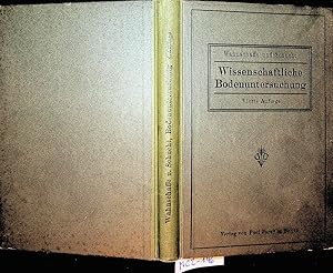 Seller image for Anleitung zur wissenschaftlichen Bodenuntersuchung. for sale by ANTIQUARIAT.WIEN Fine Books & Prints