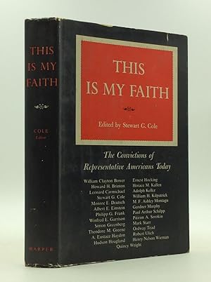 Imagen del vendedor de THIS IS MY FAITH: The Convictions of Representative Americans Today a la venta por Kubik Fine Books Ltd., ABAA