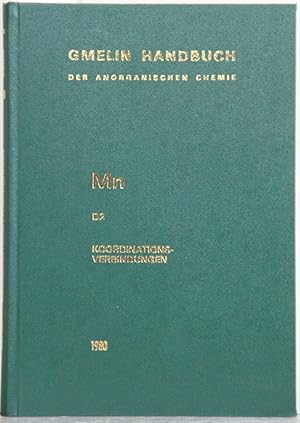 Handbuch der anorganischen Chemie. (Gmelin Handbook of Inorganic and Organometallic Chemistry). 8...